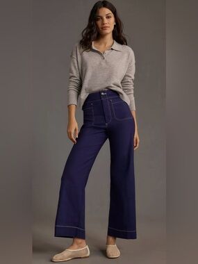 Maeve Colette Wide Leg Pants